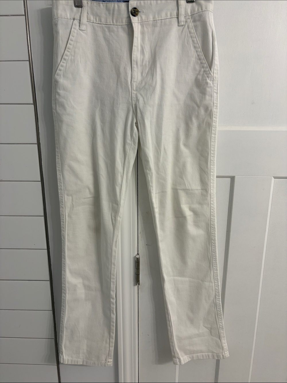 Women's Tommy Hilfiger White Summer Pants (Children's Size 14 / Women's XS)